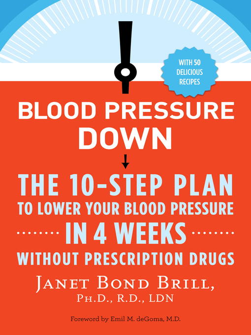Title details for Blood Pressure Down by Janet Bond Brill, PhD, RD, LDN - Wait list
